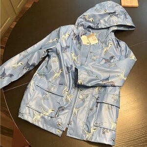 Primark Fleece-Lined Raincoat Kids Size 6/7, New With Tags